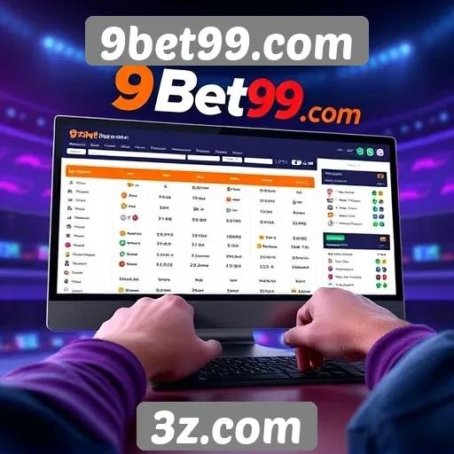 Interface do usuário no 9bet99.com e experiência de navegação